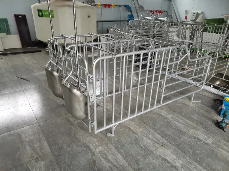 Pig Farming Pen စက်ပစ္စည်းအတွက် Hot-Dip Galvanizing ၏ အဓိက အားသာချက်များ
