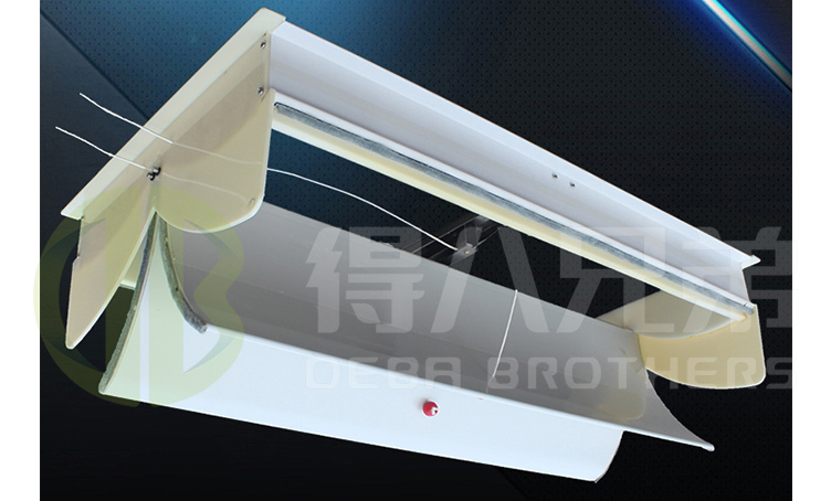 Spiral Type Ceiling Ventilating Window for Animal Husbandry